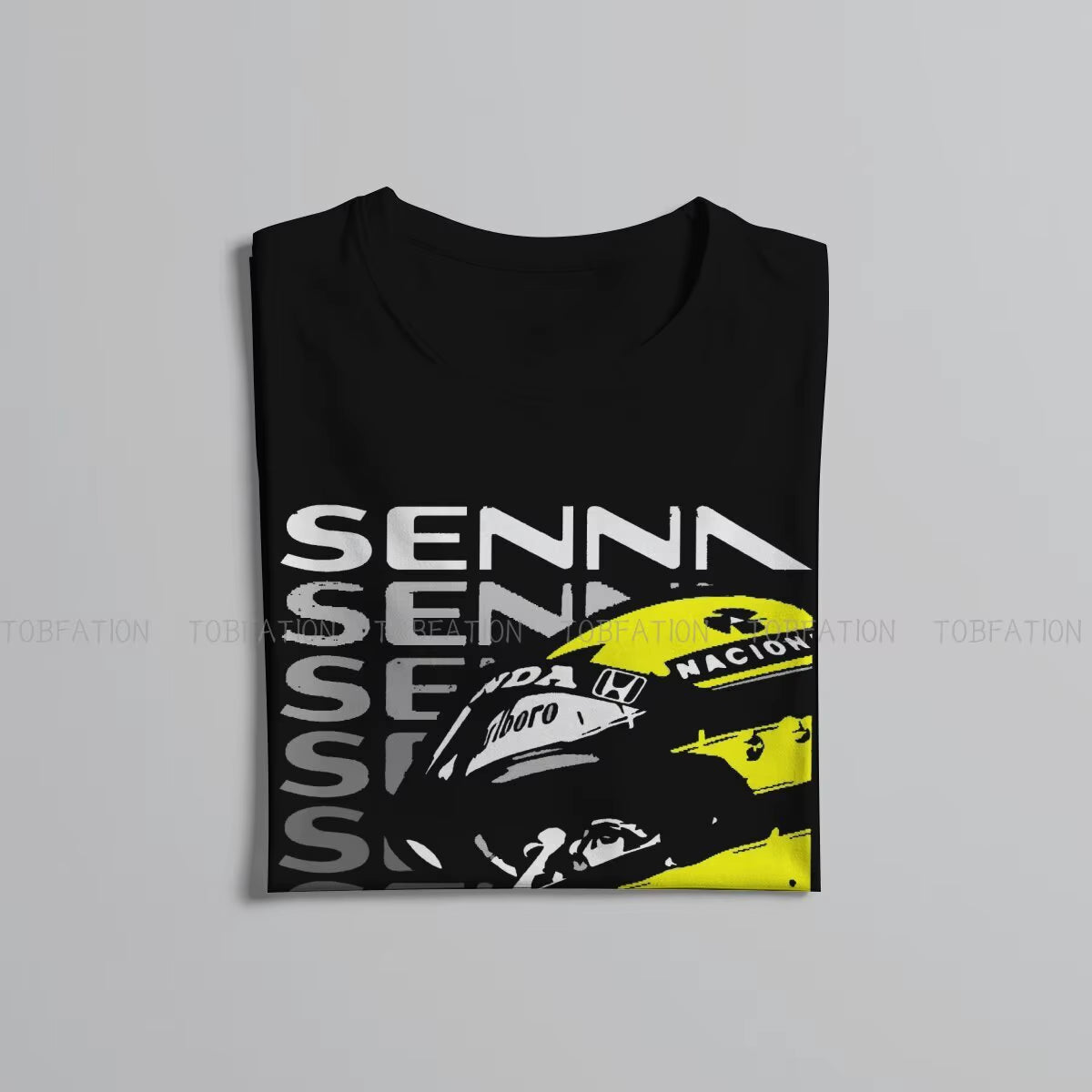 Hip Hop Tshirt Ayrton Senna F1 Race Raer Printing Streetwear Leisure T Shirt Men Short Sleeve Unique Gift Clothes