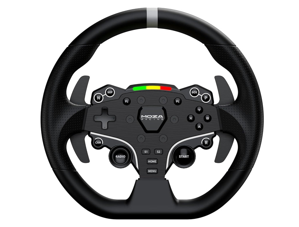 R3 Racing Wheel and Pedals Bundle for PC, 3.9Nm Direct Drive Wheelbase,11-Inch ES Lite Steering Wheel,Pedals and Desk Clamp High-Performance Game Racing Simulator for PC User