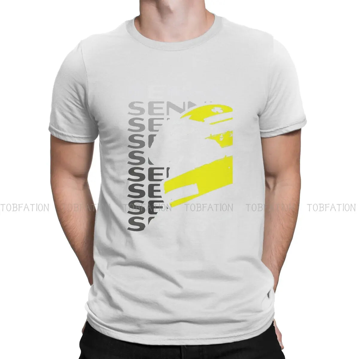 Hip Hop Tshirt Ayrton Senna F1 Race Raer Printing Streetwear Leisure T Shirt Men Short Sleeve Unique Gift Clothes