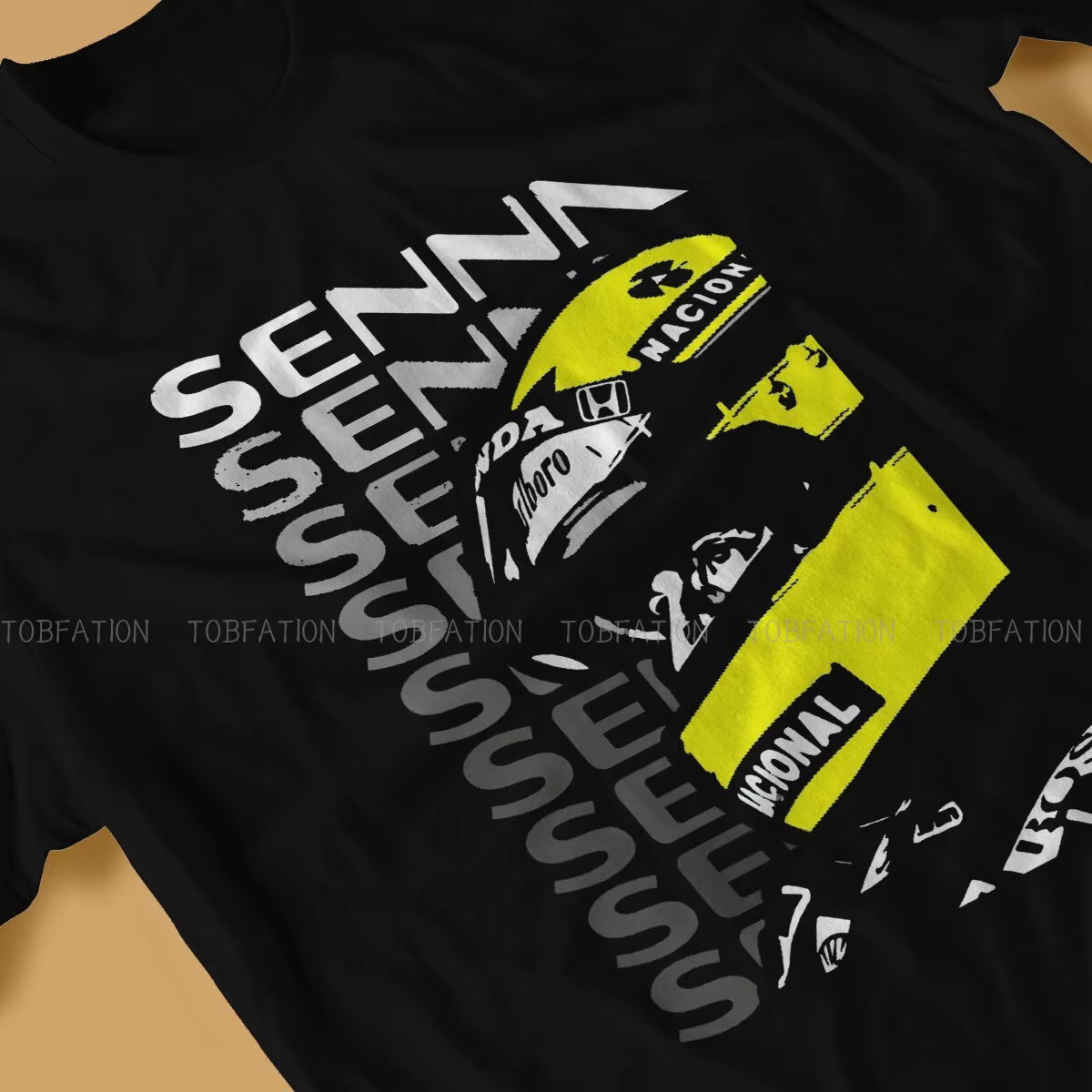 Hip Hop Tshirt Ayrton Senna F1 Race Raer Printing Streetwear Leisure T Shirt Men Short Sleeve Unique Gift Clothes