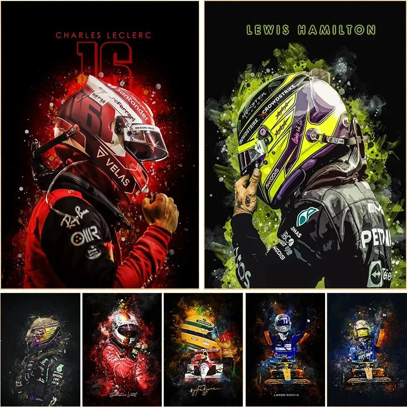 POSTER LEGENDAS DE LA F1