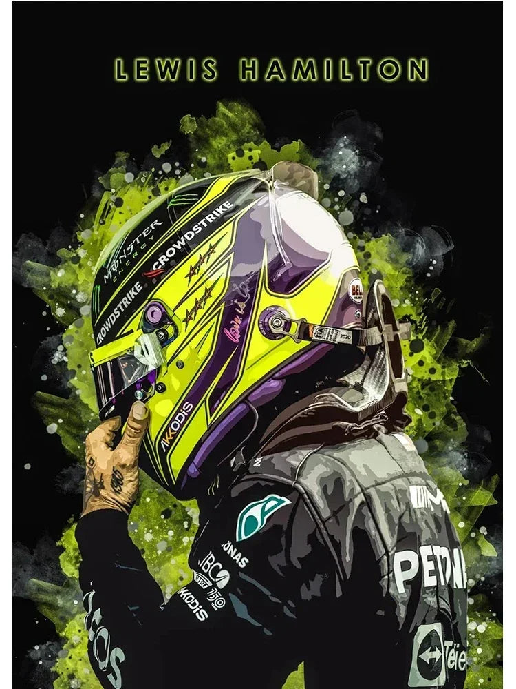 POSTER LEGENDAS DE LA F1
