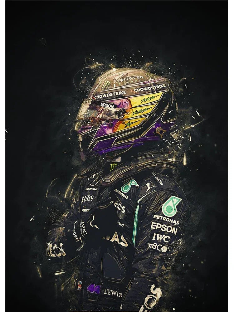 POSTER LEGENDAS DE LA F1