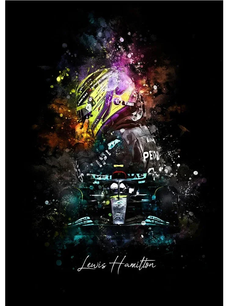 POSTER LEGENDAS DE LA F1