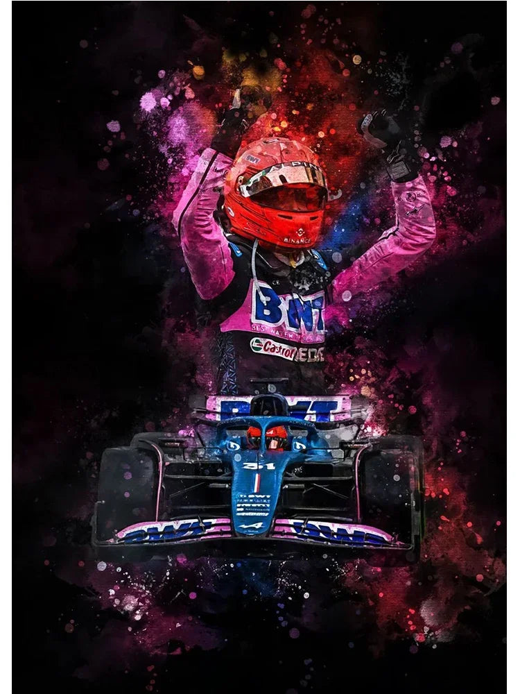 POSTER LEGENDAS DE LA F1