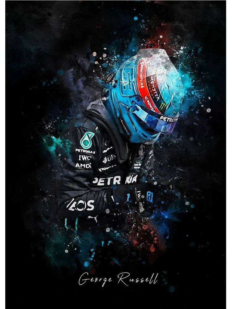 POSTER LEGENDAS DE LA F1