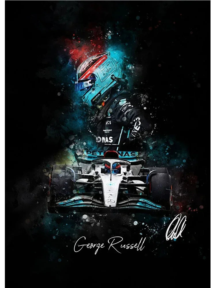 POSTER LEGENDAS DE LA F1