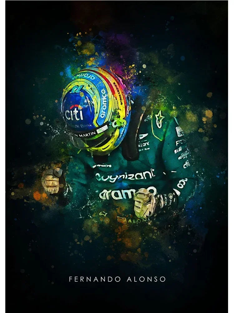 POSTER LEGENDAS DE LA F1