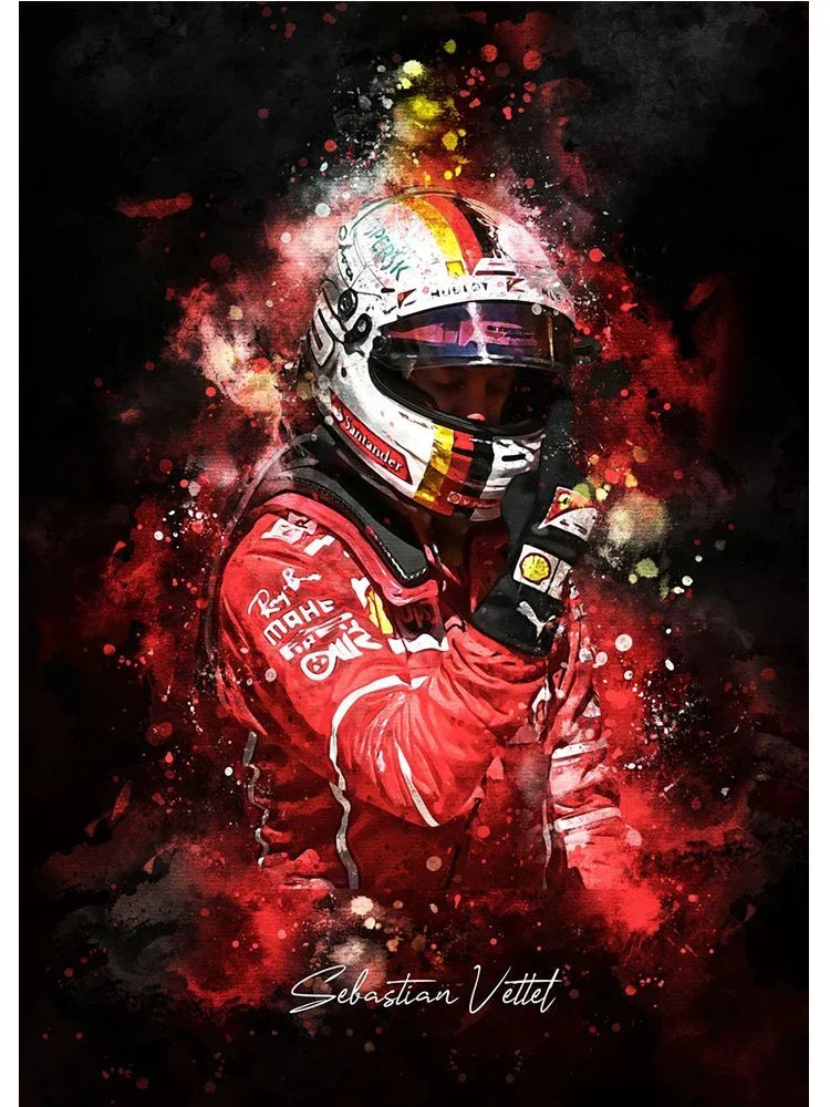 POSTER LEGENDAS DE LA F1