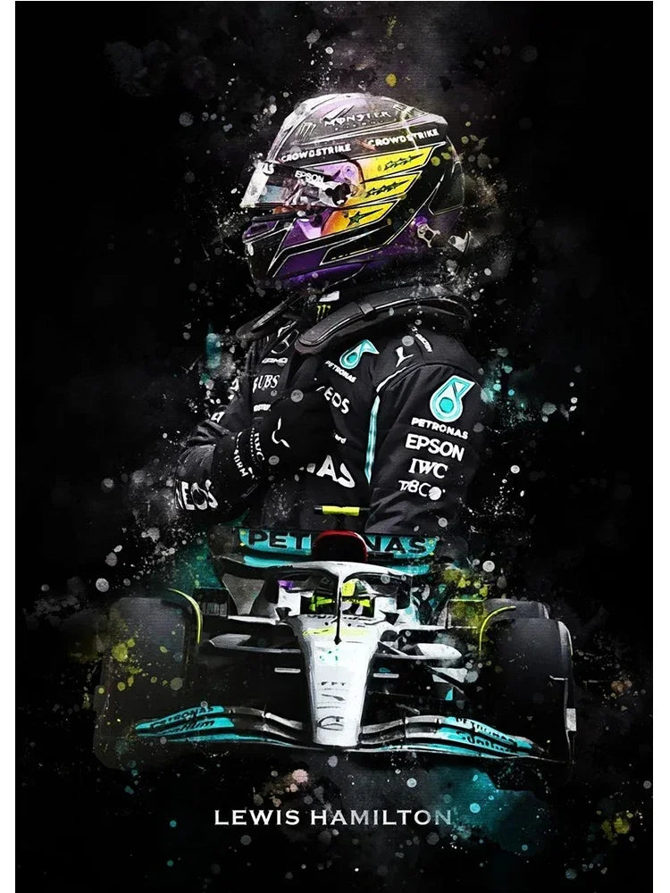POSTER LEGENDAS DE LA F1