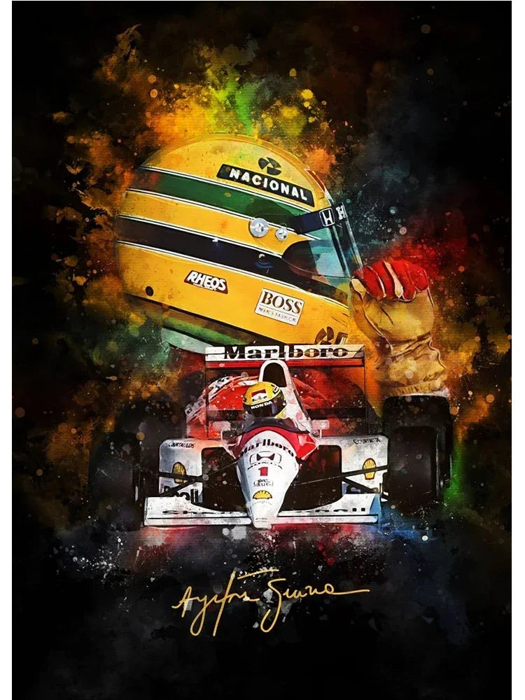 POSTER LEGENDAS DE LA F1