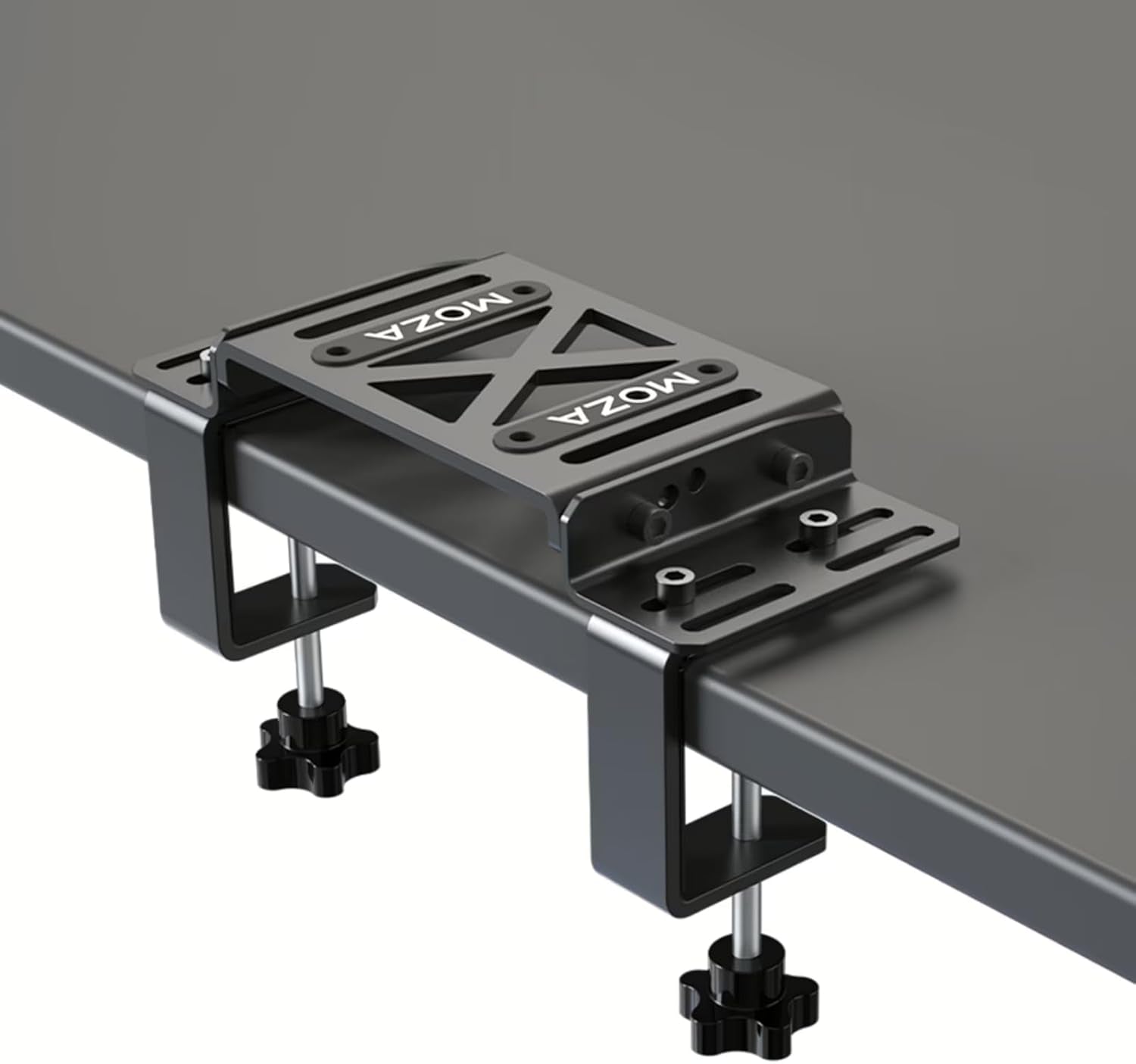 Racing Table Clamp High Intensity Steel Video Game Controller Multi-Angle Adjustment Compatible for R5 & R9 & R12 Base