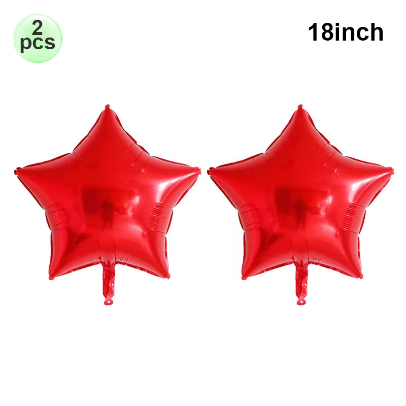 Race Car Theme Birthday Party Decoration Racetrack Black White Checkered Pennant Handhold Flag Foil Balloon Formula 1 Kids Favor